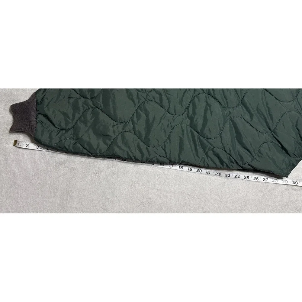 USAF CWU-9/P Flyers Liner Trousers Men's Medium Green Quilted Military Pants VTG